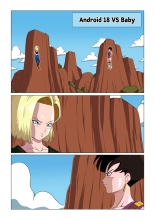 Android 18 vs Baby : página 1