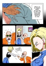 Android 18 vs Master Roshi   Color : página 3