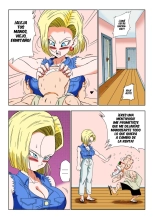 Android 18 vs Master Roshi   Color : página 5