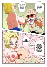 Android 18 vs Master Roshi   Color : página 7