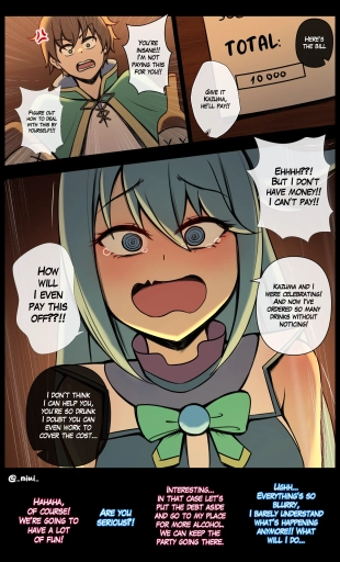 hentai Aqua’s Debt