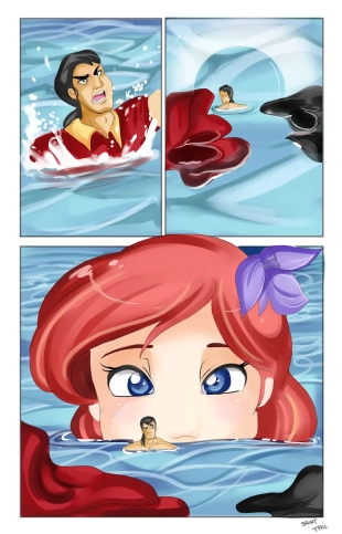 hentai Ariel Noms Gaston