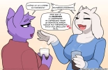 Asriel In College : página 1