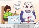 Asriel In College : página 3