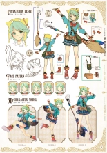 Atelier Shallie: Alchemists of the Dusk Sea Official Visual Book : página 13