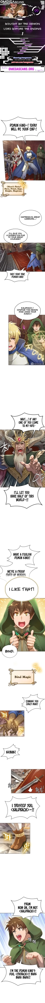 Bought By The Demon Lord Before The Ending : página 1