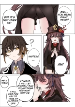 Contract - A Hu Tao x Zhongli Hentai Comic : página 9