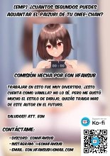 ¿Cuantos segundos puedes aguantar el paizuri de tu Onee-chan? ♡ : página 28