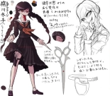 Danganronpa Trigger Happy Havoc Anniversary Edition Artbook In-Game : página 12