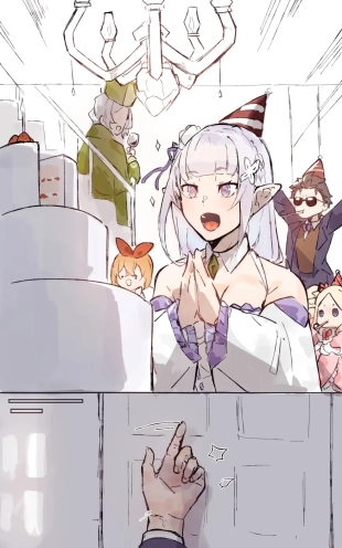 hentai Emilia birthday