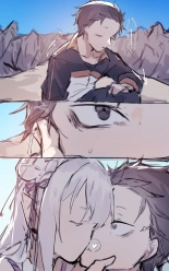 Emilia comforts Subaru : página 3