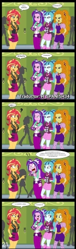 Equestria girl aventura de sunset parte 2 : página 6