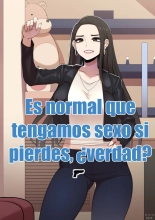 Es normal tener sexo si pierdes, ¿verdad? : página 1