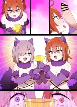 FGO Brainwashing Singularity Gudako & Mashu Bimbofication : página 8