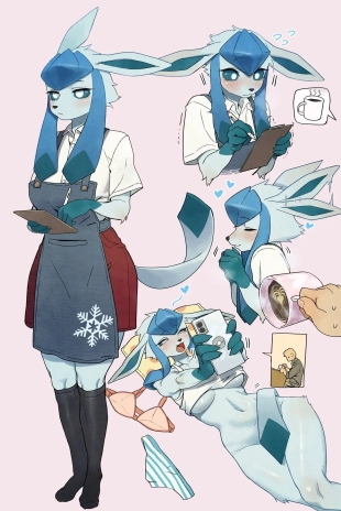 hentai Glaceon Barista