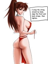 How Mai Shiranui gets ready for a fight! : página 6