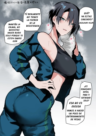 hentai La hermana sarcástica senior del club de deporte