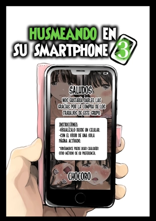 hentai Husmeando en su smartphone 3