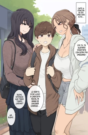 hentai Sexo Donde Estoy Atrapado Entre Onee-sans Altas Y Tetonas Y Sin Poder Escapar