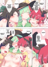 Koishi-chan caught by Orin and Okuu in heat : página 1