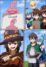 KONOSUBA - Kazuma Satou  Aqua  Megumin  Darkness  ? : página 3