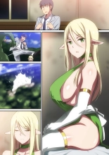 Kyonyuu BIjin Elf ni Isekai Shoukan sareta Ore ga Kyouka Mahou de Cheat Nouryoku Te ni Irete Tekinashi ni Natte Kanojo to Kozukuri Shinagara Tabi o Shiteiru Ken : página 18