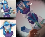 Maid Glaceon comic : página 1