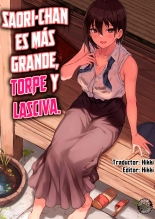 Saori-chan es más grande, torpe y lasciva : página 1