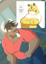 Muscular Bull Teacher & Chubby Tiger Student 1 : página 3