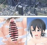 Ochikonium Terada Ochiko Chou Kyodai Obasan Jouriku 2 no text giantess : página 6