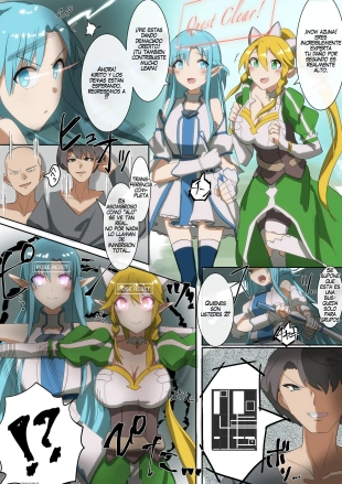 hentai SAO Asuna & Leafa Account Takeover