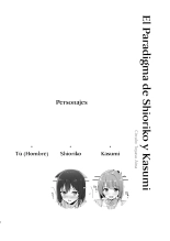 El Paradigma de Shioriko y Kasumi : página 3