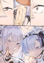 Subaru x Emilia and Rem : página 16