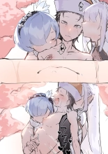 Subaru x Emilia and Rem : página 28