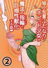 Tanshou Houkei Futanari Hobbit Shoujo ga Mahou no Yubiwa de Kyokon Seiyoku Monster ni naru Hanashi 1-3 : página 29