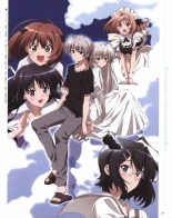 Yosuga no Sora OFFICIAL CHARACTER BOOK : página 28