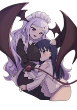 The Yuri Succubus Maid's Sweet Service : página 1