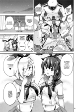 Together with Shigure and Hamakaze Wearing Zekamashi outfits. : página 24